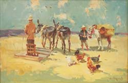37 La trilla o.l 41x27 cm.
