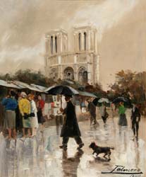 68 Notre Dame Paris o.l. 61x50 cm.