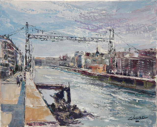 04 Puente Colgante- Vizcaya 61x50cm.