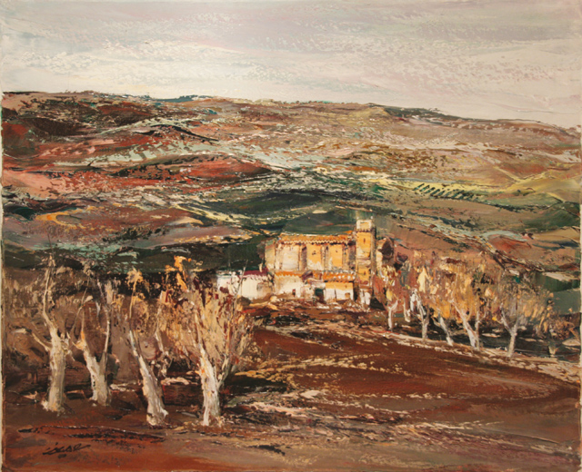 27 Paisaje conquenje 73x60cm.