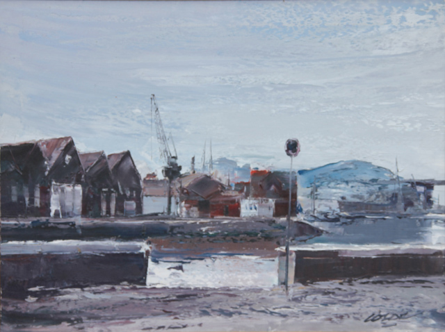 28 Reflejos en la ria 61x46cm.