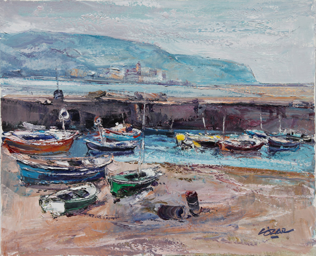 30 Puerto Arriluce- Getxo 61x50cm.