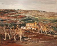 27 Paisaje conquenje 73x60cm.