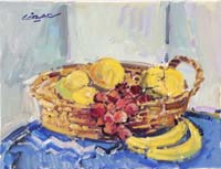 47 Bodegon platanos 35x27cm.