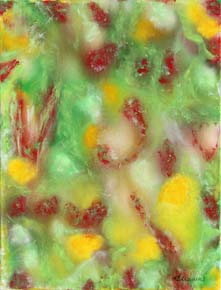 22 Vegetacion marina verdosa 35x27cm.