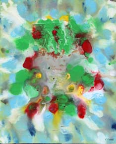 28 Composicion cosmica 46x38cm.