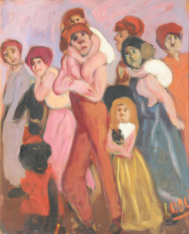 03. 61x50cm. Familia gitana