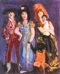 02. 61x50cm.  Retrato torero y familia