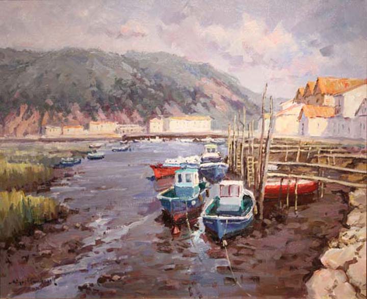 19 Bajamar San Juan de la arena 61x50cm.