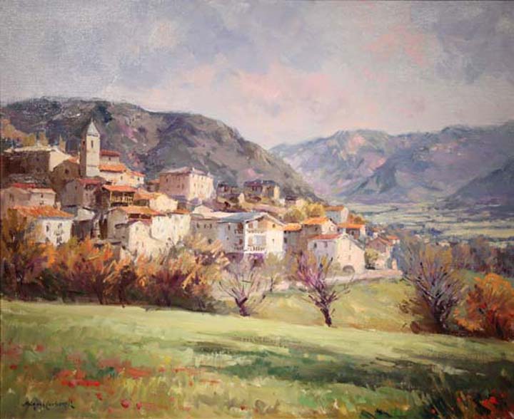 23 Valle de Baztan- Navarra 73x60cm.