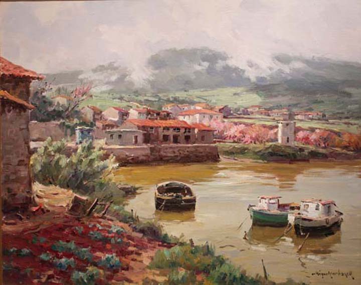 26 El Uria Usurbil 81x65cm.