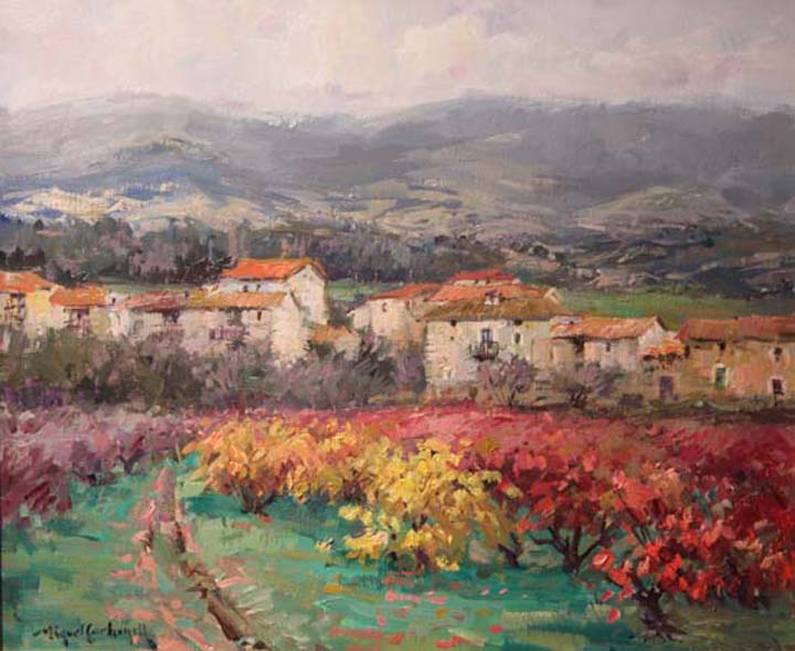 32 Vinedos Rioja Alavesa 55x46cm.