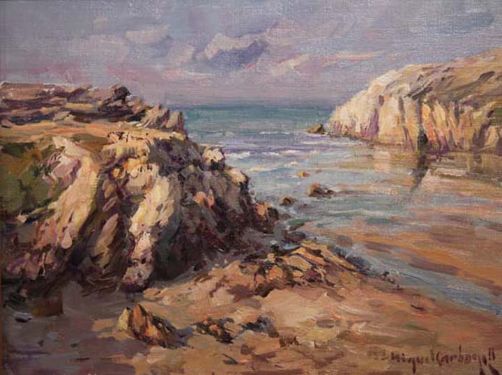 34 Acantilados- Cantabria 35x27cm.