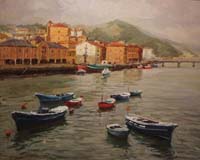 21 Puerto Orio- Guipuzcoa 65x54cm.