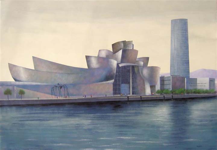 2. El Guggenheim 81x116 cm