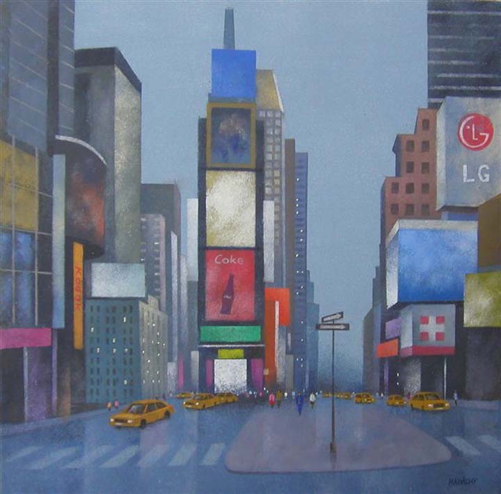 23. Times Square, NY 40x40 cm