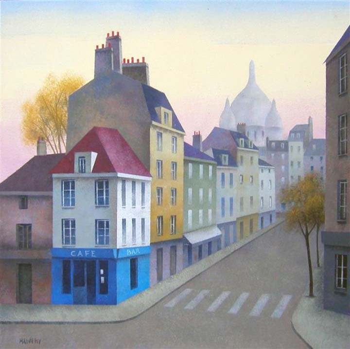 25. Calle de Paris  40x40 cm