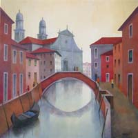 13. Canal veneciano 50x50 cm