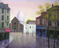 15. Montmartre, Paris 38x46 cm