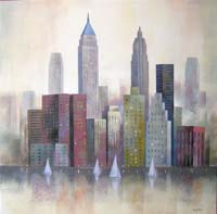 19. Nieblas de New York 40x40 cm