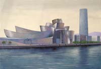 2. El Guggenheim 81x116 cm