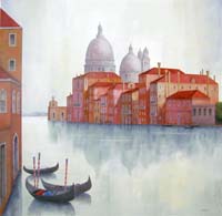 5. El Gran Canal de Venecia 80x80 cm
