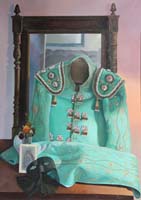 205 Traje de luces oleo sobre lienzo 92x73cm.