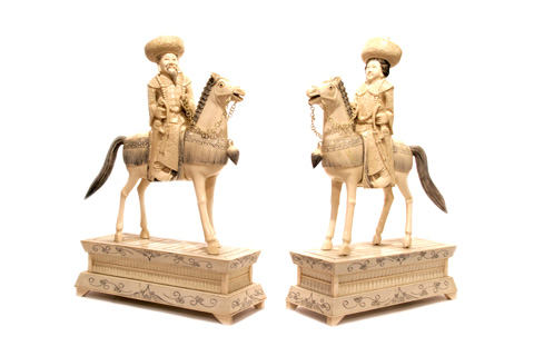 Pareja emperadores 24 x 9 x 36cm