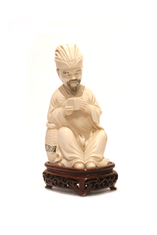 Viejo con caja 9 x 5 x 14cm