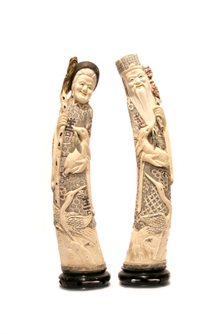 Pareja de campesinos 8 x 6 x 7cm