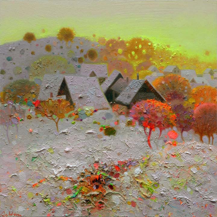 28-Amanecer de luz.St. Galen.- Suiza 25x21,5 cm.