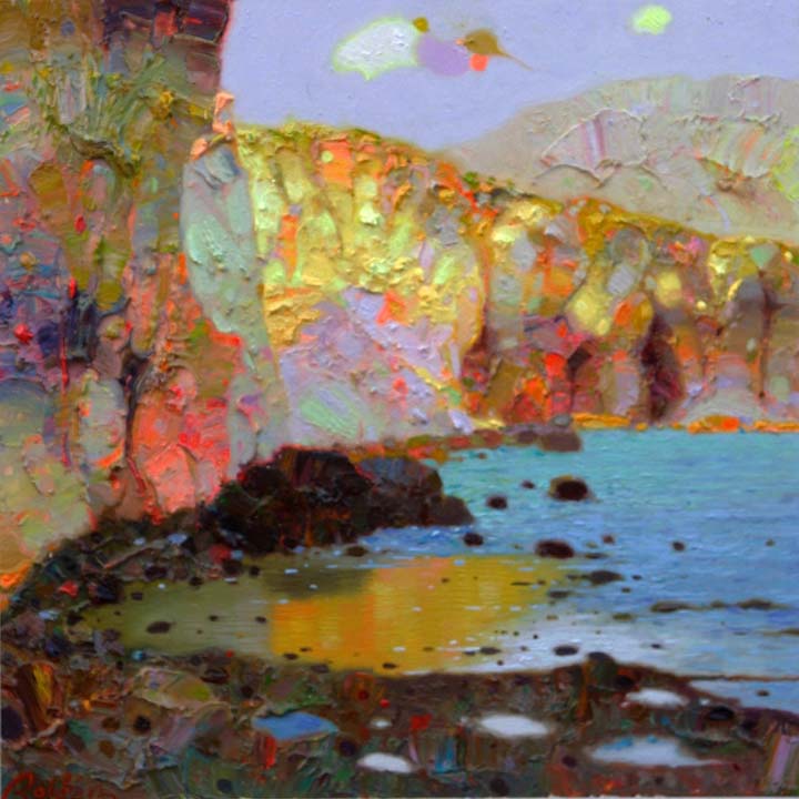 30-Marea baja- Cabo de Gata 25x25 cm.