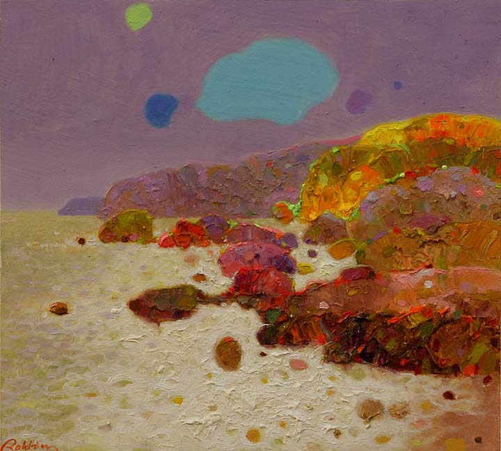 40-Roquedo en el Algarve 21x19 cm.