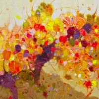 22-Contraluz en la vina 30x30 cm.