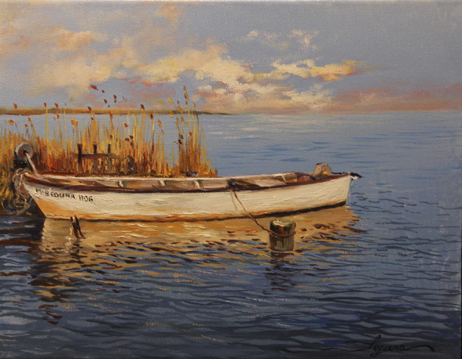 02 La barca.  35x27cm.