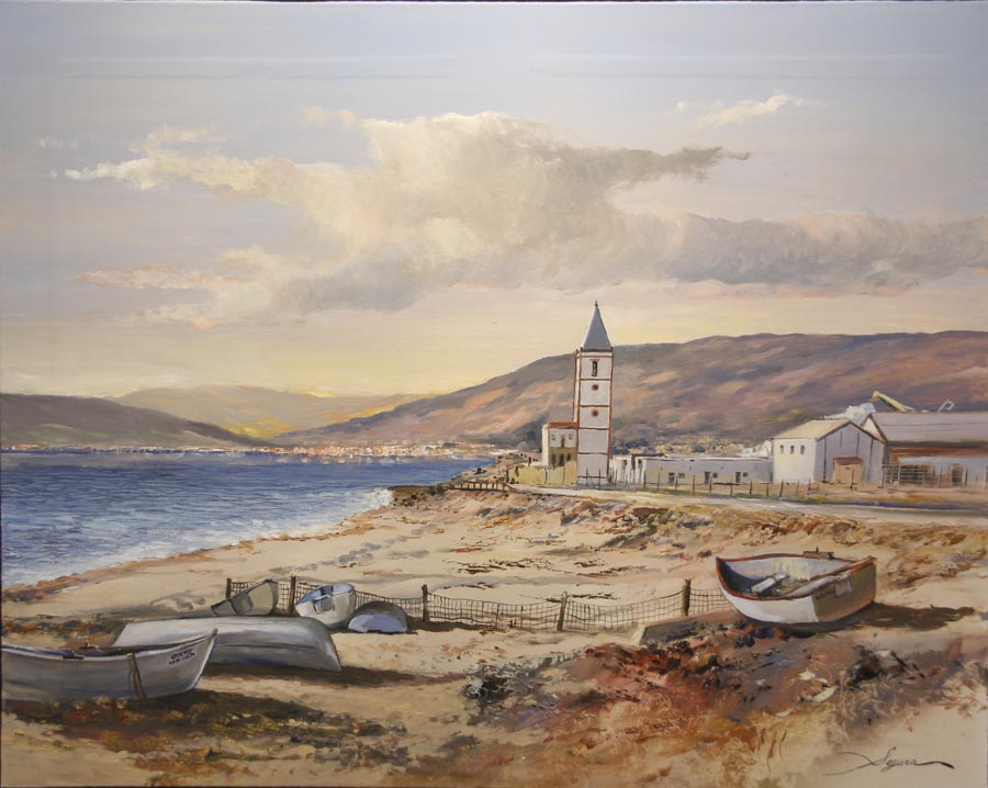 23 Salinas Almeria.  73x92cm.