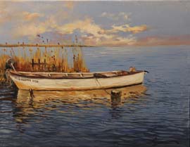 02 La barca.  35x27cm.
