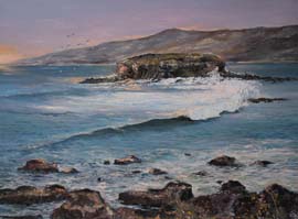 16 Isla Asturias.  65x81cm.