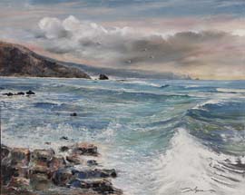 18 Mar Cantabrico.  81x100cm.