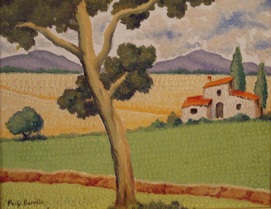 02892-24x18cm. Paisaje campestre