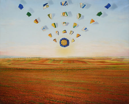 100x81 Fuego en tierras