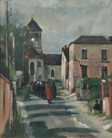 61x85 Village du Champagne