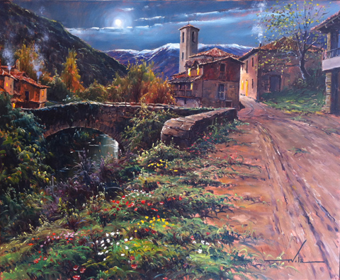17 Cabezon de Liebana-Cantabria 50x61cm.