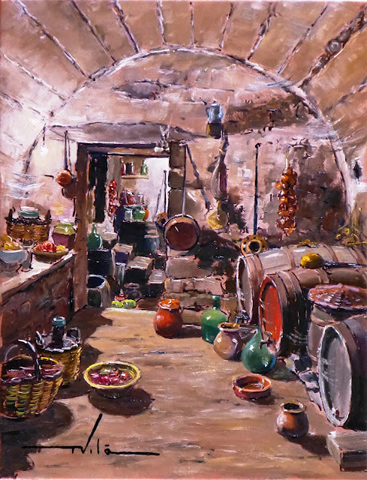 18 La bota colorada 35x27cm.