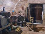 07 Bodega con cesto manzanas 116x89cm.