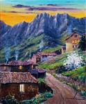 26 Primavera en Asturias 38x46cm.